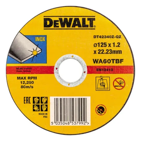 Круг отрезной DeWALT DT42340Z