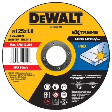 Круг отрезной DeWALT DT43902