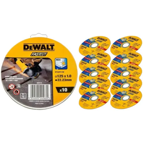 Набор кругов отрезных HIGH PERFORMANCE DeWALT DT43972