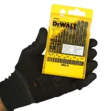 Набір свердел по металу DeWALT HSS-R 1.5/2/2.5/3/3.2/3.5/4/4.5/5/4.8/5.5/6/6.5 мм. (DT5912)