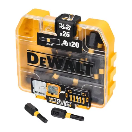 Набір біт DeWALT T20, довжина 25 мм, 25 шт. (DT70557T)