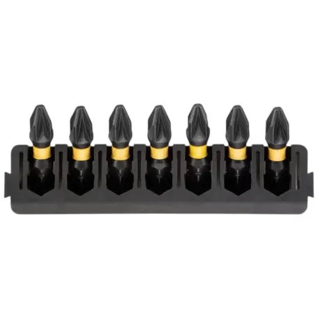 Касета з бітами DeWALT PZ2, довжина 25 мм, 7 шт. (DT70811)