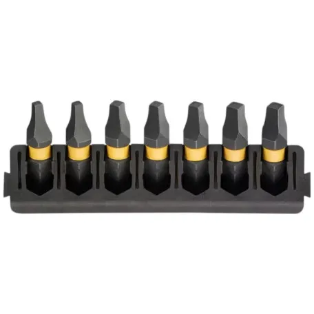 Касета з бітами DeWALT SQ1/2/3, довжина 25 мм, 7 шт. (DT70815)