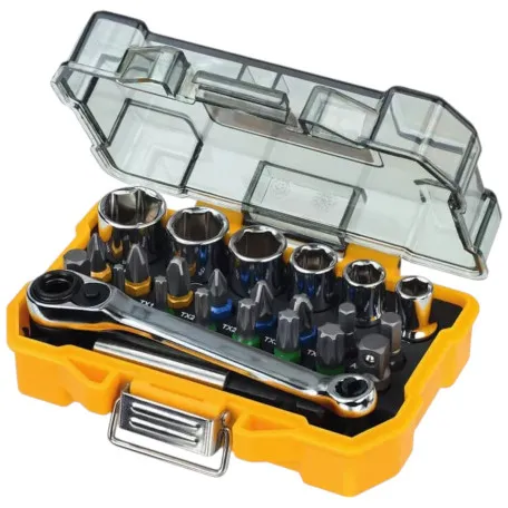 Набір біт і головок DeWALT довжина 25 мм, 24 шт (DT71516)