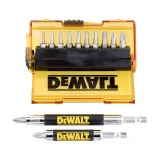 Набір біт DeWALT PH1/2, PZ2, T10/15/20/25/30, довжина 25 мм, 14 шт. (DT71570)