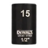 Головка торцевая ударная короткая IMPACT DeWALT DT7533