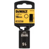 Головка торцевая ударная короткая IMPACT DeWALT DT7534