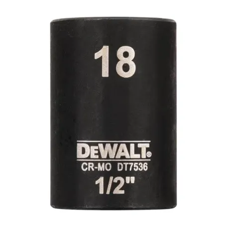 Головка торцевая ударная короткая IMPACT DeWALT DT7536