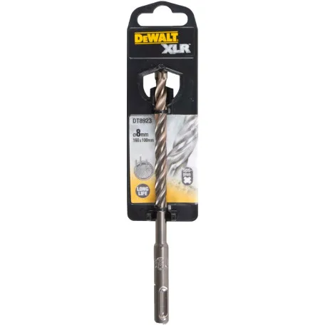 Бур SDS+, Elite, 4 крайки, 8 x 160 x 100 мм. DeWALT (DT8923)