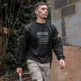 Світшот робочий, чорний DeWalt 100 YEAR LOGO SWEATSHIRT (розмір L) (DWC237-001-L)