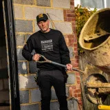 Світшот робочий, чорний DeWalt 100 YEAR LOGO SWEATSHIRT (розмір L) (DWC237-001-L)