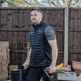 Жилет робочий DeWALT FORCE GILET, чорний, (розмір L), (DWC50-013-L)