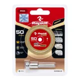 Алмазный диск, RapidE RED POINT MINI RAZORMAXX Vacuum Brazed, для гравера с держателем, 50 мм (R9226)