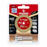 Алмазный диск, RapidE RED POINT MINI RAZORMAXX Vacuum Brazed, для гравера с держателем, 40 мм (R9225)