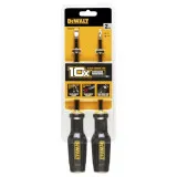 Набор отверток демонтажных TOUGHSERIES™ FULL FIT, 2 штуки DeWALT DWHT65100-0