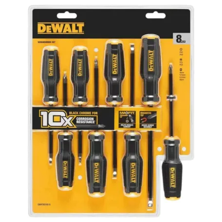 Набір викруток TOUGHSERIES™MAX FIT®, 8 штук DeWALT (DWHT65102-0)
