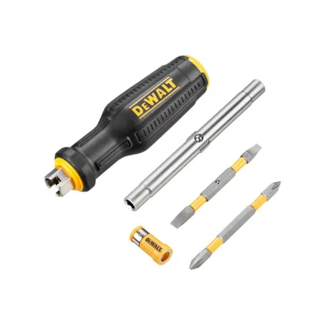 Отвертка - набор FULL FIT 6 Way с двумя сменными битами DeWALT DWHT66569-0