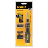 Отвертка - набор FULL FIT Telescoping, со сменными битами, 10 бит DeWALT DWHT68001-0