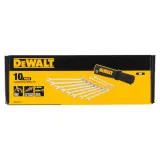 Набор ключей комбинированных, 10 штук DeWALT DWMT19227-1
