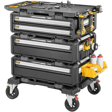 Рабочая станция 5 в 1 (комплект ящиков на тележке) TOUGHSYSTEM 2.0 DXL DeWALT DWST60510-1