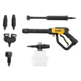 Мойка высокого давления, электрическая, DeWALT 160 бар, 850 л/ч, сдвоенный насос DTS (DXPW001DTS-E)