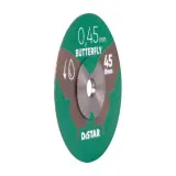 Круг алмазный отрезной Distar Butterfly 1A1R 45x0,45 мм., без держателя (11143158074)