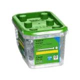 Шуруп Essve HG для ДСП к дереву 5,0 × 60 потай оцинк. TX25 (100 шт.) (123187)