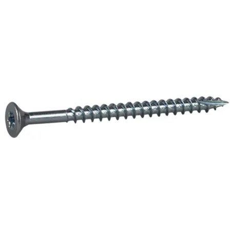 Шуруп Essve HG для ДСП к дереву 6,0 × 80 потай оцинк. TX30 (100 шт.) (123205)