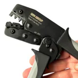 Кліщі обжимні, для сонячних панелей, GRN GROUP, CRIMP-SOLAR, MC4/MC4 EVO2, 225 мм. (210 61 225)