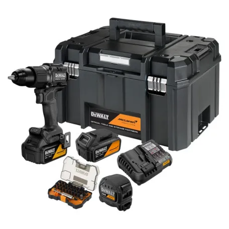 Дриль-шурупокрут ударний DeWALT,  McLaren F1 TEAM SPECIAL EDITION (DCD86MM2KT)