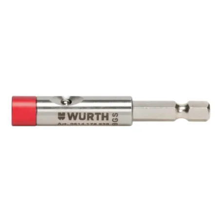 Держатель бит Wurth, универсальный, магнитный, 66 мм, (0614176638)