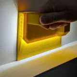 Тіньова терка Shadow з підсвіткою, з 1 повербанком 45 мм виліт 180 х 120мм (shadow1)