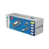 Фонарь аккумуляторный Hoegert, складной, светодиодный, USB, 400 лм. (HT1E407)
