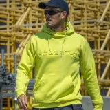 Свитшот с капюшоном Hoegert ERIK, синий/черный, размер L (52). (HT5K909-L)