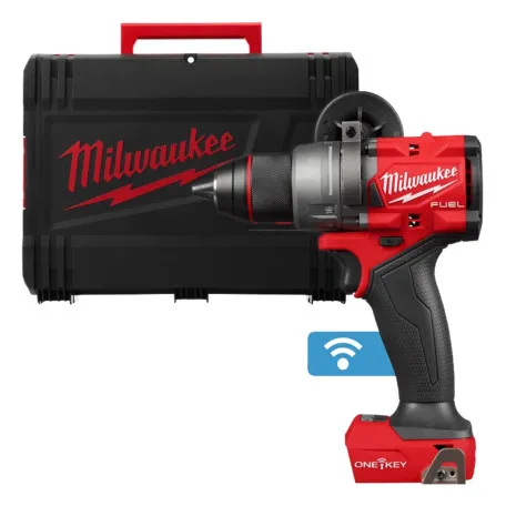 Дрель-шуруповерт с ударом аккумуляторная бесщеточная MILWAUKEE, M18 ONEPD3-0X, 158 Нм (4933492798)