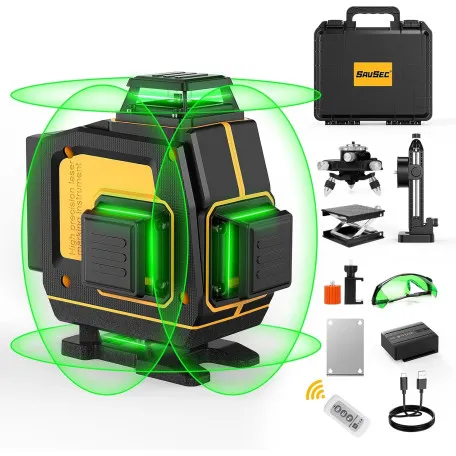 Лазерный уровень Savsec 4D SV-Y04CG (495010)