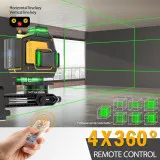 Лазерный уровень Savsec 4D SV-Y04CG: инновационная точность для строительства
