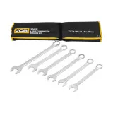 Набір ключів рожково-накидних в чохлі 6 од. (33-50 мм) JCB Tools JCB-5061P, (61293)