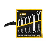 Набір розрізних ключів в чохлі 6 од. JCB Tools JCB-5066, (61296)
