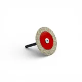 Алмазний диск RapidE Vacuum Blazed Mini Red Point 55 мм, круглий хвостовик 6 мм, вакуумне наплавлення (RA-1557)