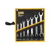 Набір розрізних ключів в чохлі 7 од. JCB Tools JCB-5075, (61297)
