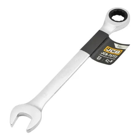 Ключ гайковий з тріскачкою, JCB Tools JCB-75722, 22 мм. (66111)