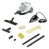 Пароочиститель KARCHER SC 4 EasyFix Iron с паровым утюгом и насадками (1.512-631.0)