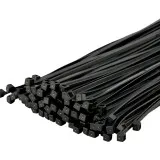 Кабельна стяжка KPM, чорна 4*200мм (100 шт.) (NC4*200)