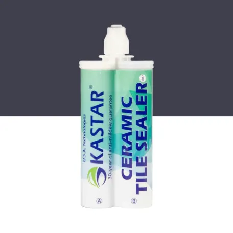 Двокомпонентна замазка (затирка) Kastar Ceramic Tile Sealant К-13 чорно-сірий, (Black Grey) (6972075260048)