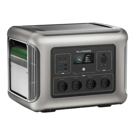 Зарядна станція ALLPOWERS R2500 V2, 2500 Вт, 1920 Вт·год, LiFePO4, UPS 15 мс (R2500-V2)