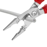 Електромонтажні кліщі Knipex VDE хромовані, 200 мм (13 86 200)