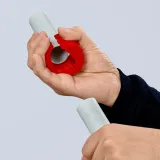 Труборіз KNIPEX BiX® для пластикових труб і ущільнювальних втулок (90 22 10 BK)