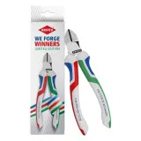 Кусачки боковые (бокорезы), KNIPEX, We Forge Winners 2026, Ø4,0мм, 160мм (70 02 160 S8)