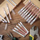 Маркер з довгим тонким LONG NIB MARKER, чорний (LNMB)